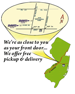 We're as close to you as your front door...We offer free pickup & delivery